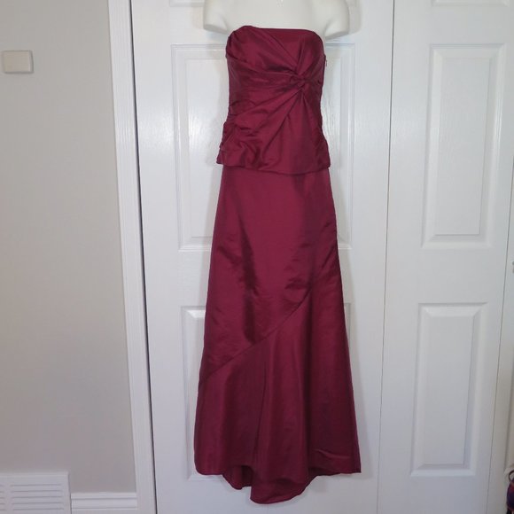 Two piece bask and high low skirt -Prom/Grad Dress - Picture 1 of 16